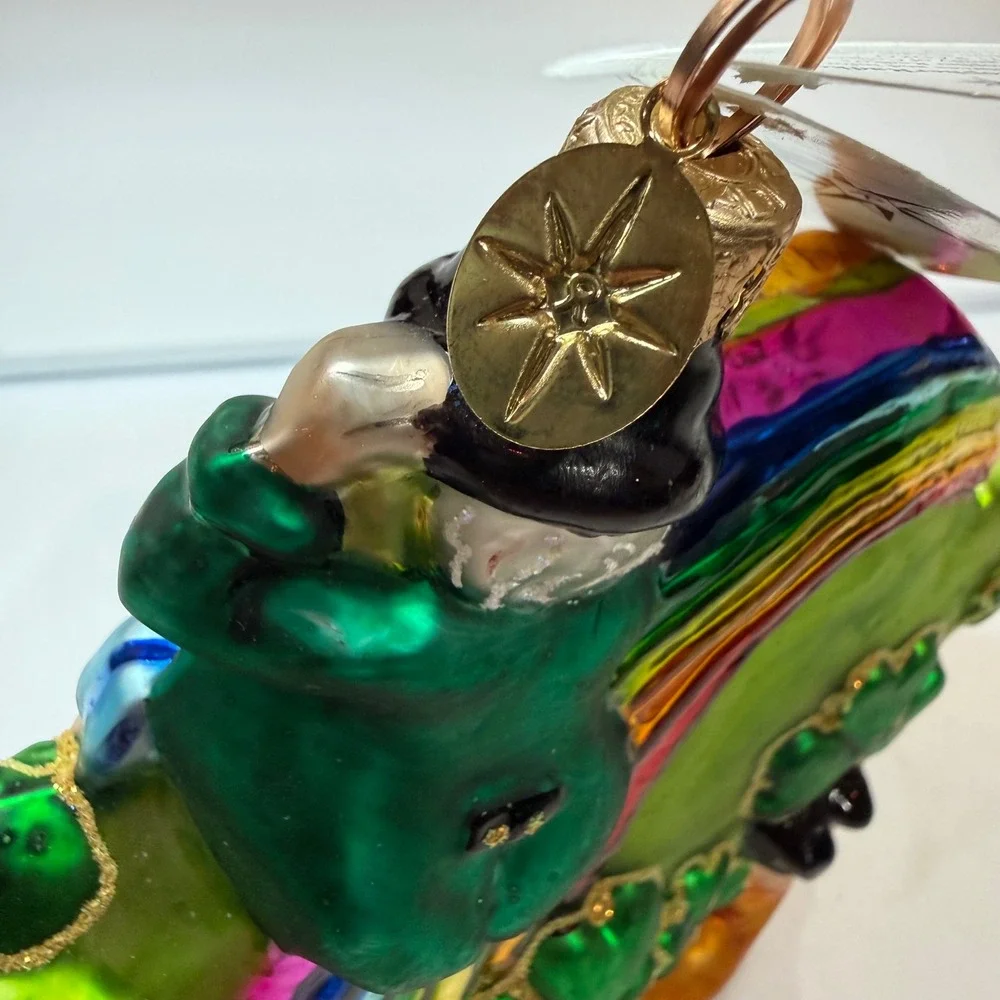 Vintage 2001 Christopher Radko Paddy Pranks Leprechaun St Patrick Ornament